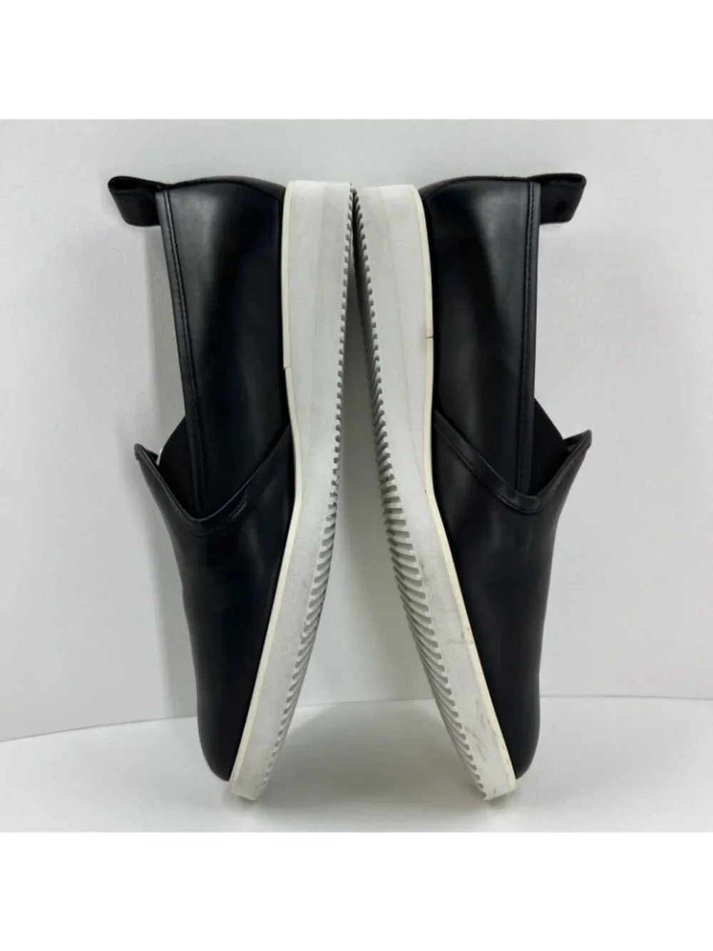 Everlane The Leather Street Shoe Loafer Womens 9 Slip On Sneakers Pointed Black - Picture 8 of 12